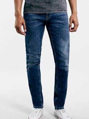 NWT Topman Men's Stretch Skinny Jeans: Size 30x32